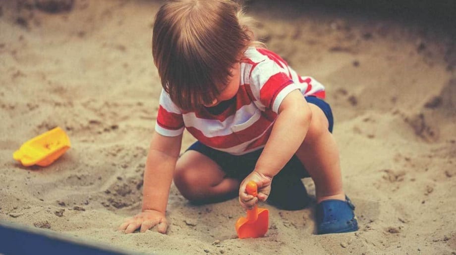 Toddle in the Sand